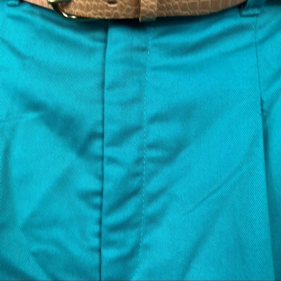 Vintage Levi's Sportswear High Waist Pleated Cotton Pants With Belt - Picture 6 of 13